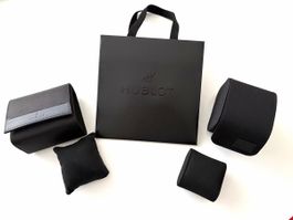 Zwei Hublot Reiseboxen / Reiseetui