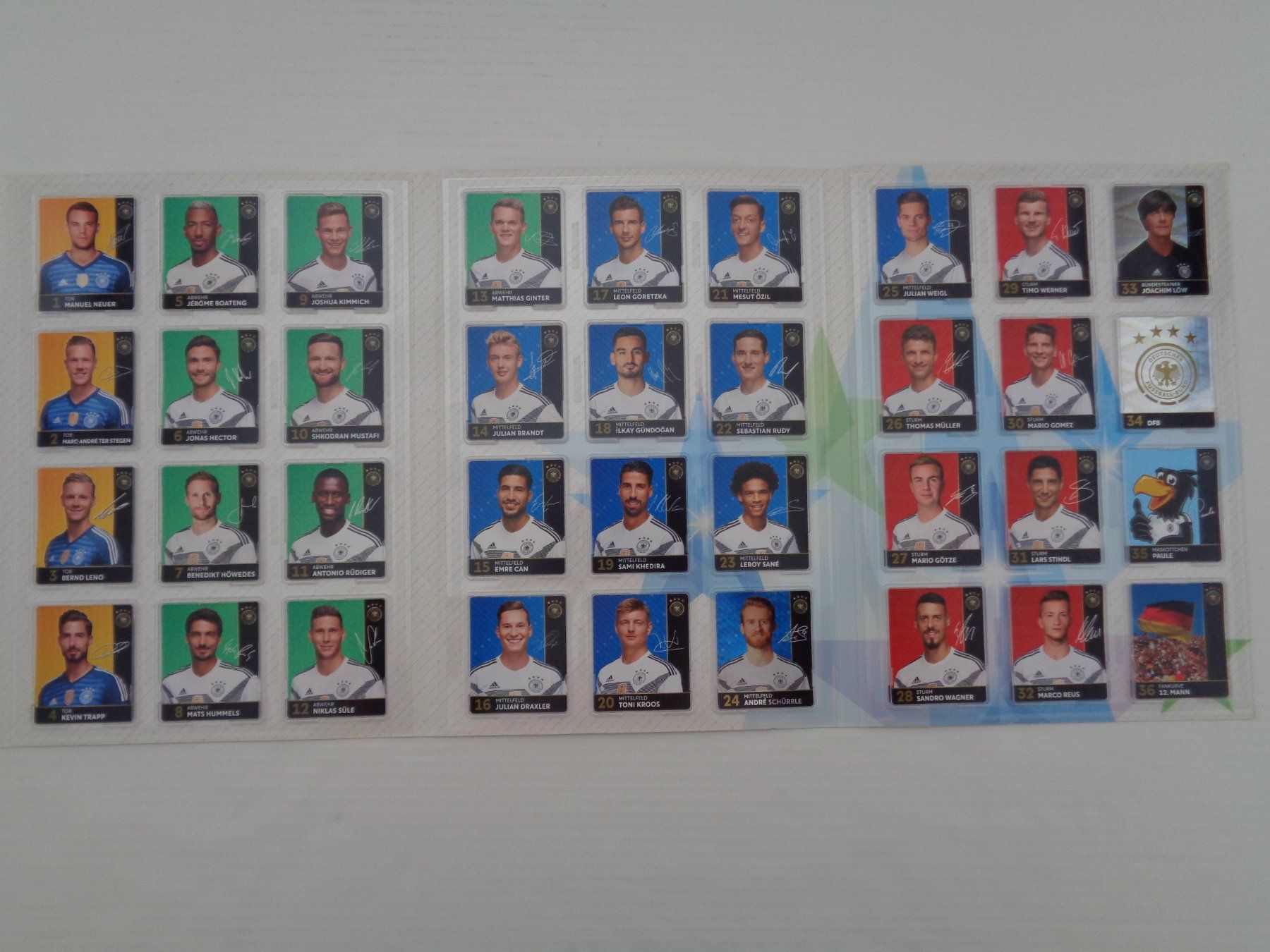 Alben: Fussball Deutschland - Weltmeister Sonderalbum 2018 – Gebraucht aus Chur von Oregano1 2