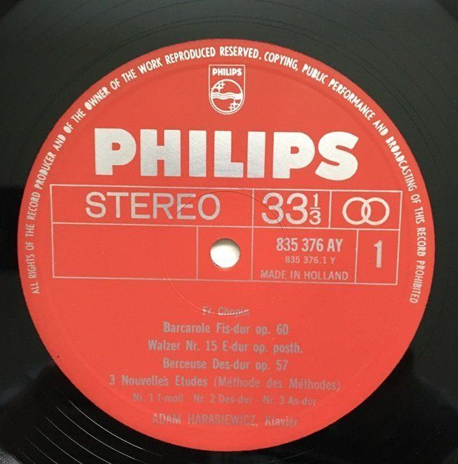 Dischi in vinile: Chopin - Recital (LP, Harasiewicz) – Usato da Grüningen venduto da azulamarillo_vinyl 2