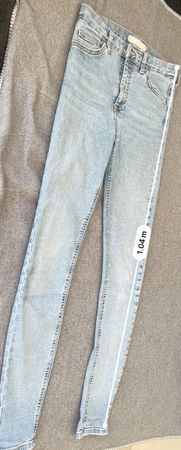 Topshop Jeans Jamie W28 L36 Hellblau Highwaist Skinny