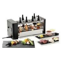 Stöckli Tischgrill  mit 8 Dreh Spiessen