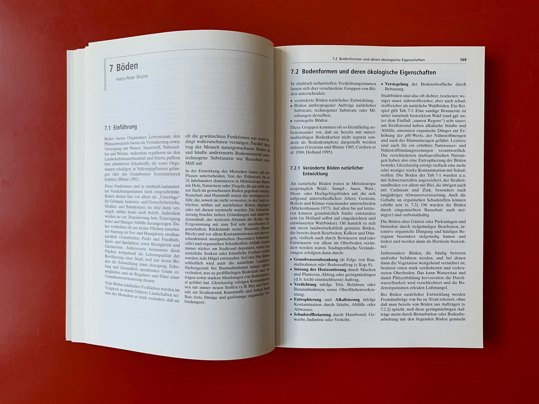 Libri: Buch: Stadtökologie von Herbert Sukopp – Usato da Zürich venduto da ZuercherBrockenhaus 6