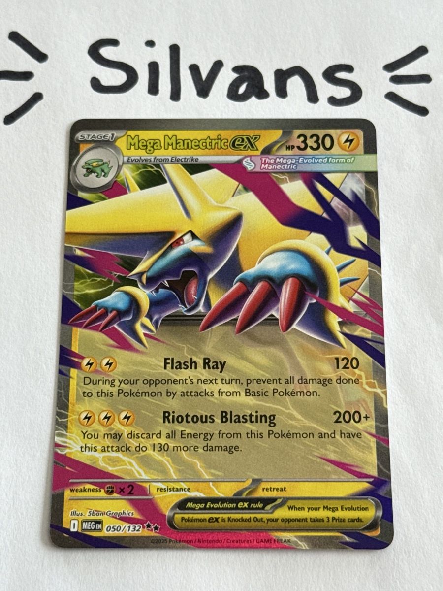 Pokémon Carte collezionabili: Mega Manectric ex MEG 050 Mega Evolution Englisch – Nuovo (secondo la descrizione) da Wil SG venduto da Silvans