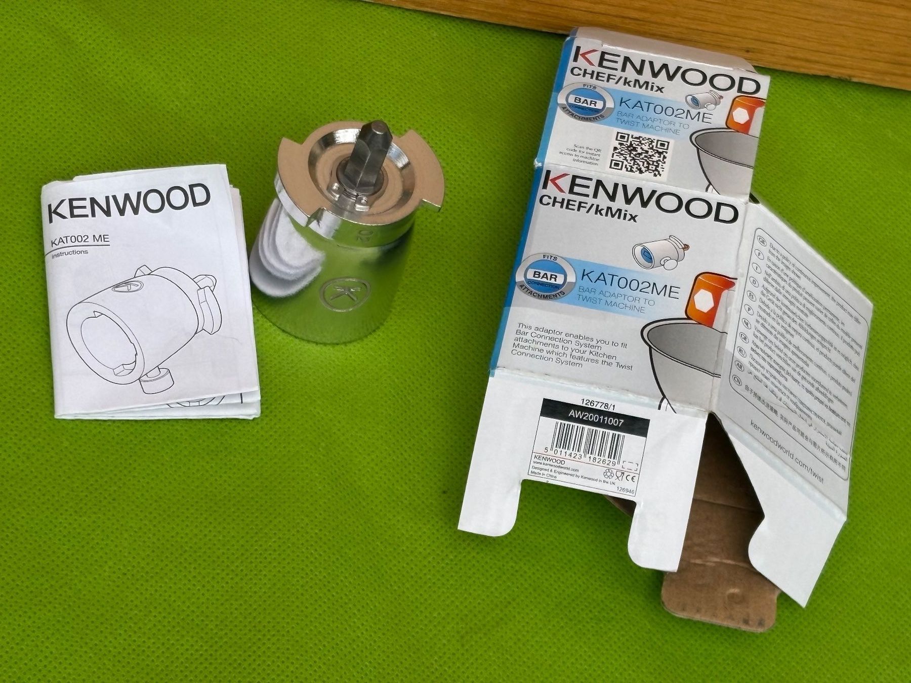 Kenwood Unità & Adattatore: Kenwood Adapter CHEF / KMIX     KAT002ME – Usato da Wil SG venduto da rolandsflohland 7