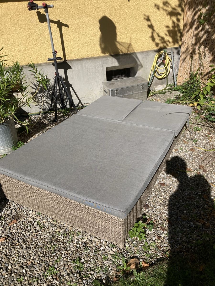 Liegen & Liegestühle: Gartenliege Rattan – Gebraucht aus Biel/Bienne von balurdo 2