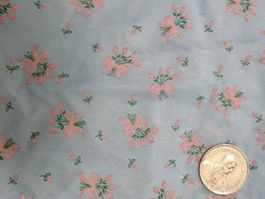Stoff mit Blumen