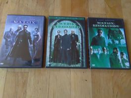 Matrix  (Trilogie)     De & Eng.       > 3'DVD's <