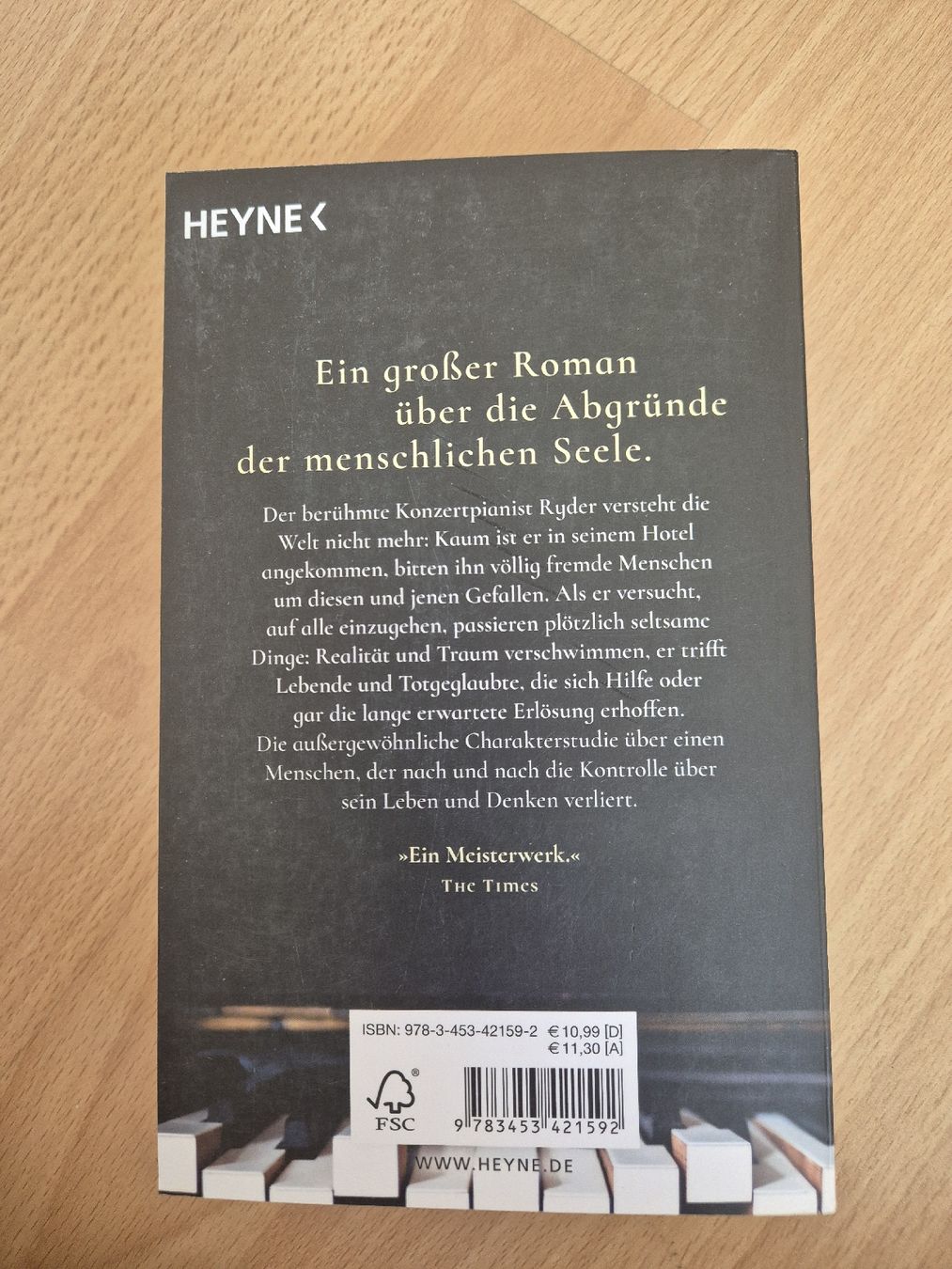 Libri: Die Ungetrösteten - Kazu Ishiguro – Usato da Zürich venduto da corinka4 1