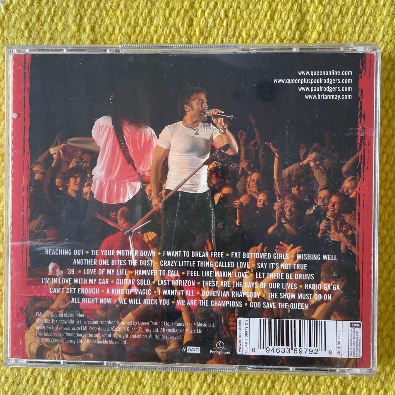 CDs: QUEEN&PAUL RODGERS-2CD RETURN OF THE CHAMPIONS – Gebraucht aus Rorschacherberg von CD-Roli 1