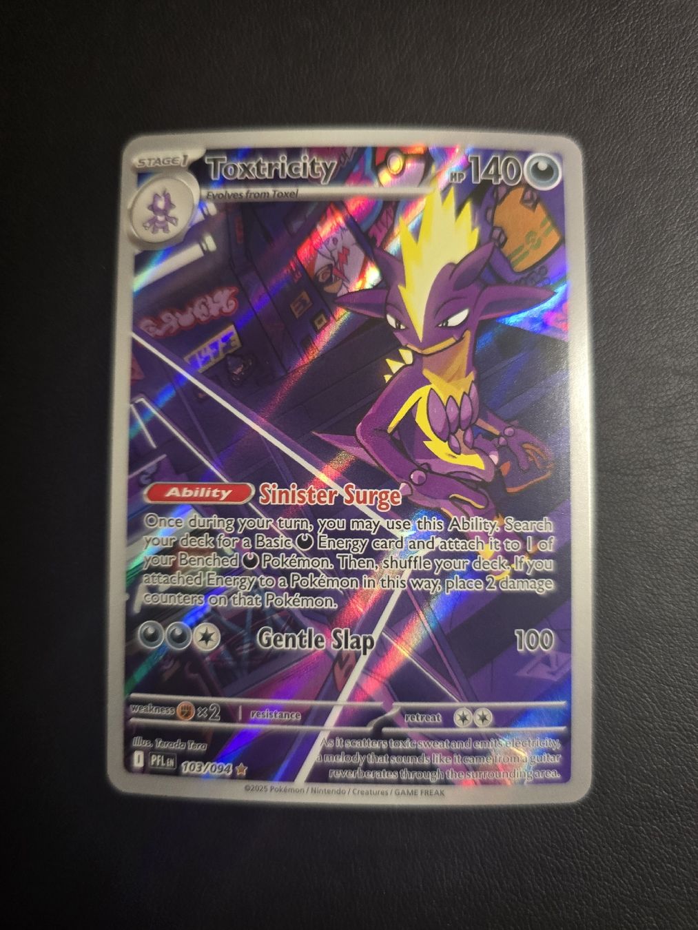 Pokémon Carte collezionabili: Carte Pokémon Toxtricity – Nuovo (secondo la descrizione) da Cointrin venduto da PokeAku
