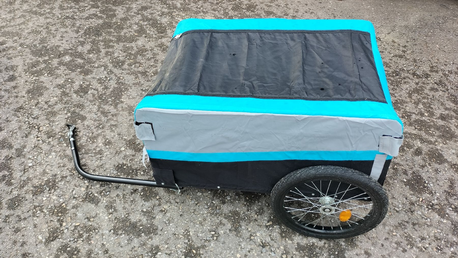 Rimorchi: Fahrradanhänger, Veloanhänger – Nuovo (secondo la descrizione) da Heimenschwand venduto da Gurnigel0 1