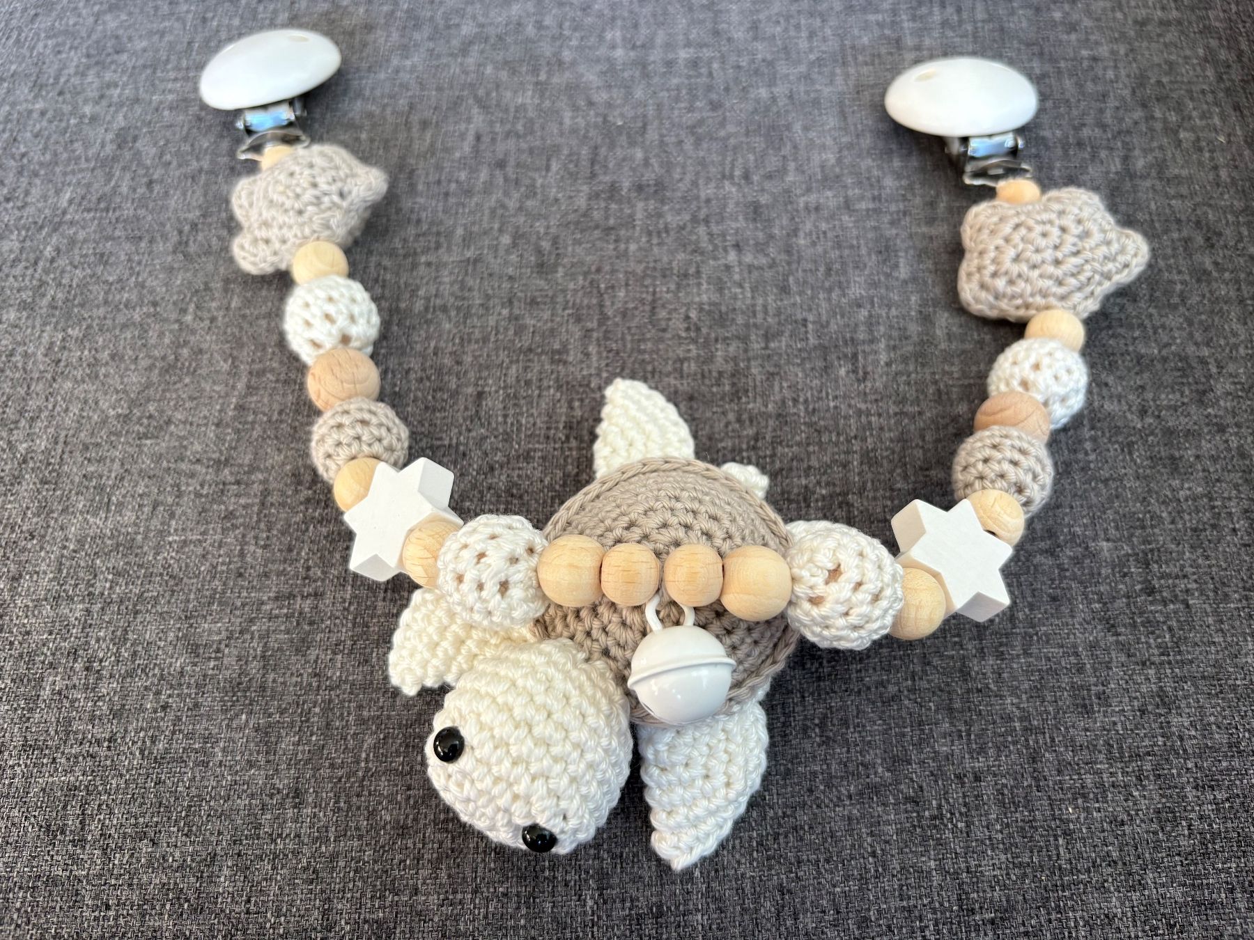 Catenine: Schildkrötenset beige – Nuovo (secondo la descrizione) da Chur venduto da Handkreativ 3