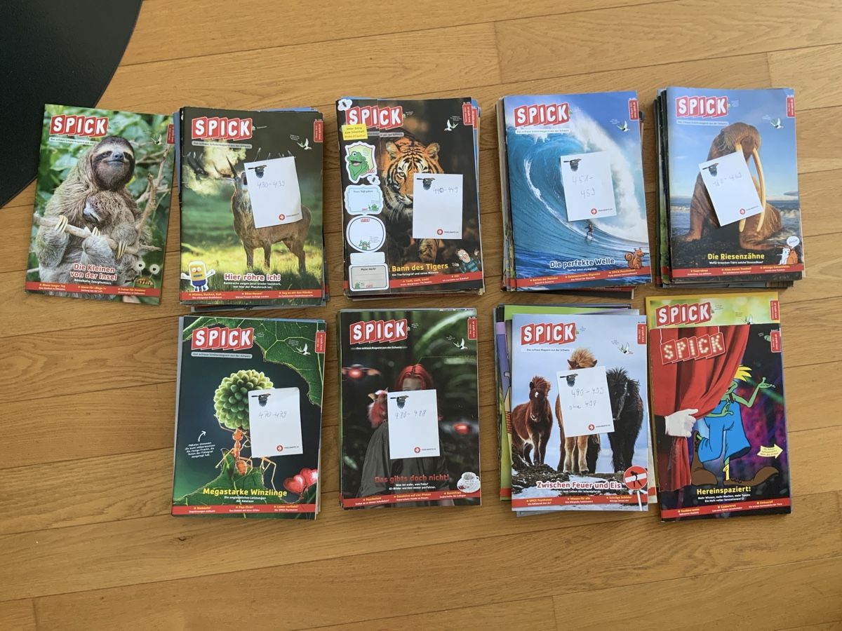 Riviste & Magazine: Diverse Spick mit 6 Sammelordnern – Usato da Möriken AG venduto da Hardworkinggirl