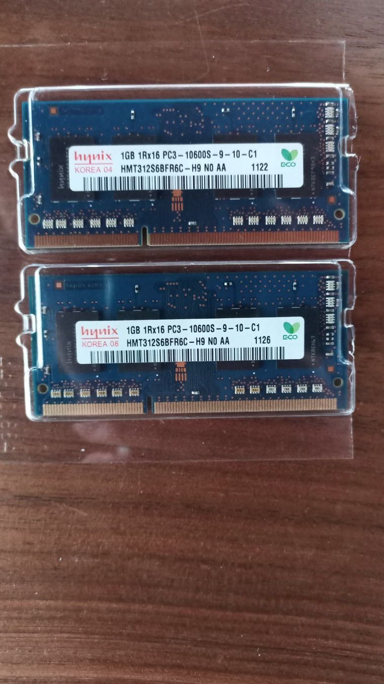 Memory / RAM: 1GB 1Rx16 PC3-10600S-9-10-C1 – Gebraucht aus Zürich von danihell