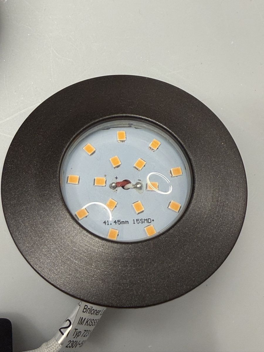Lampade: 3 braune LED Spot – Usato da Neuheim venduto da Sandokan39 2
