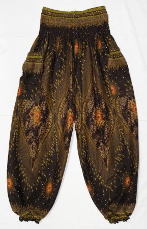 Pumphose bequeme Pluderhose Schlupfhose aus Viskose