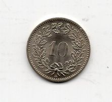 (1623) CH, 10 Rappen 1850, Super, stgl, Prooflike