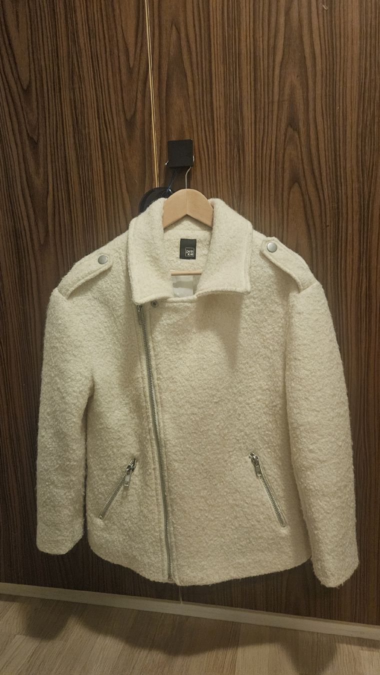 Cappotti: Kurzmantel, Creme Bouclé Gr. S /M – Usato da Rapperswil SG venduto da liivea 2
