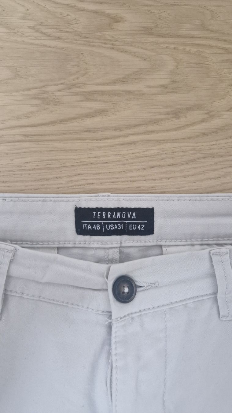 Pantaloni: TERRANOVA Herren Chino Hose, hellbeige, Gr. 42 – Nuovo (secondo la descrizione) da Untersiggenthal venduto da utr_6m5b 2