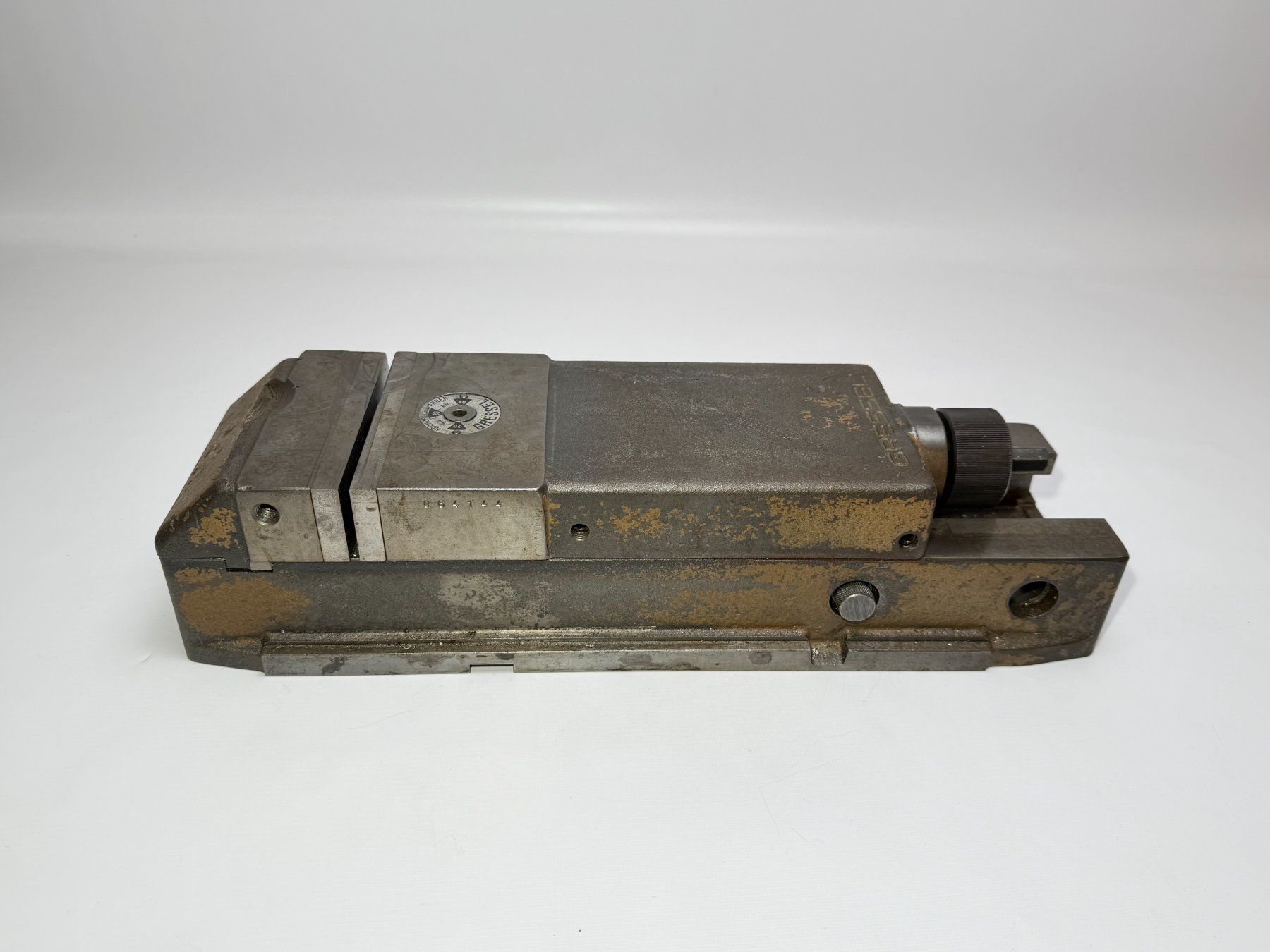Gressel Tutti gli attrezzi: Gressel 125mm Hochdruckspanner Maschinenschraubstock – Usato da Boswil venduto da ABLagerBoswil 4