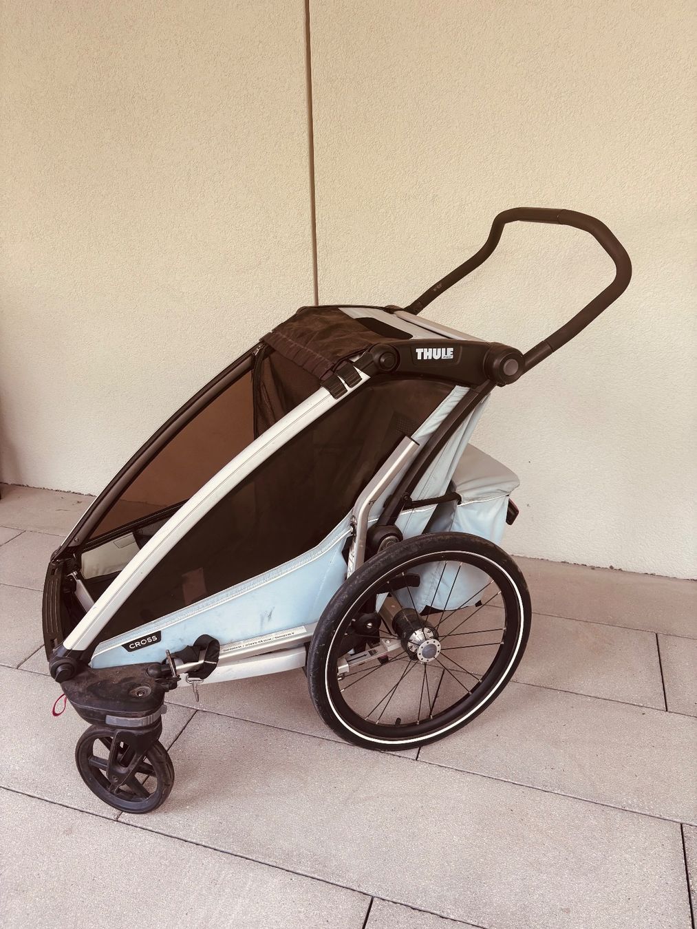 Thule Rimorchi: Thule Veloanhänger 1Sitz – Usato da St. Gallen venduto da Linari8 1