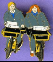 DB  Pöstler auf Velo