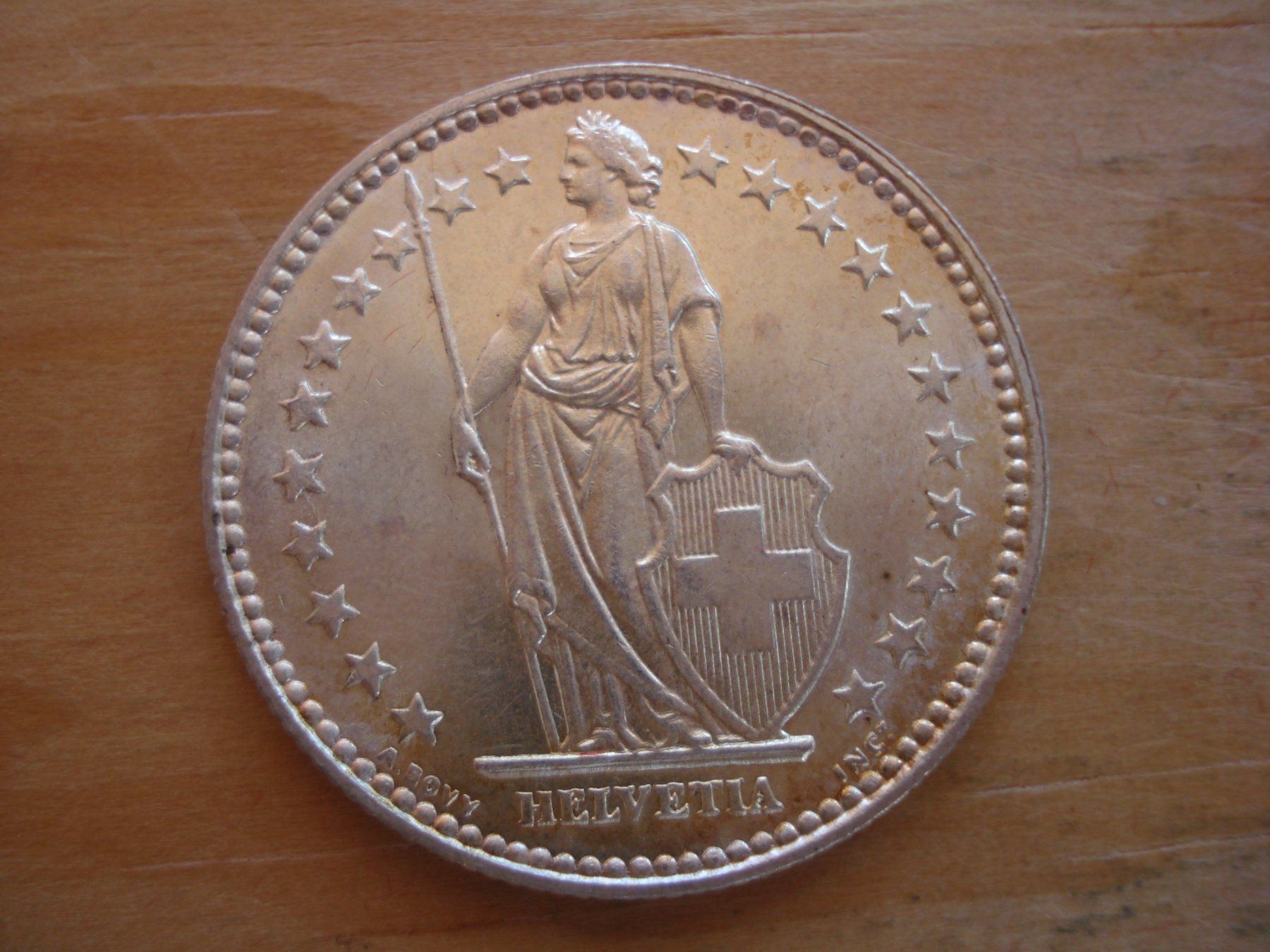 Alle Münzen: (C1) 2 Franken 1940 STGL – Gebraucht aus Erlach von Net-Coins 1