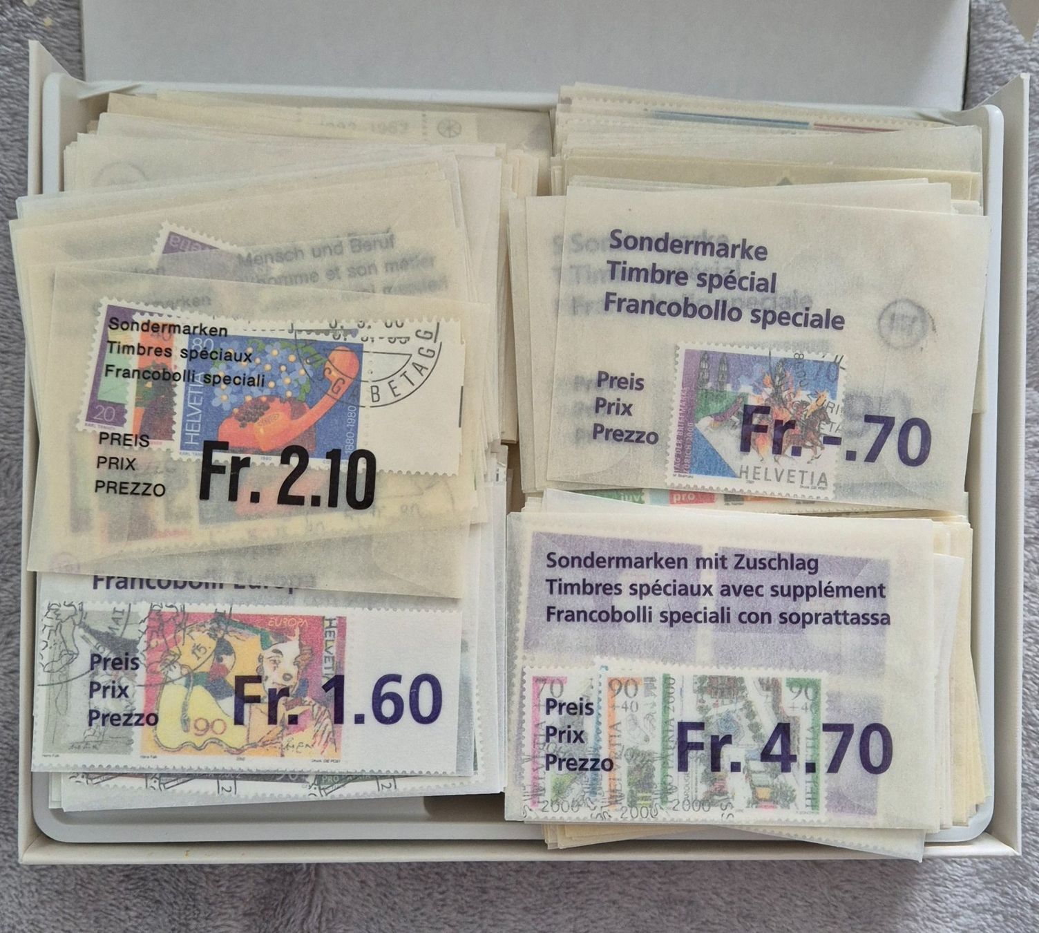 Tutti i francobolli: BRIEFMARKEN-Sammlung neu gestempelt – Nuovo (secondo la descrizione) da Urtenen-Schönbühl venduto da Blume.9294