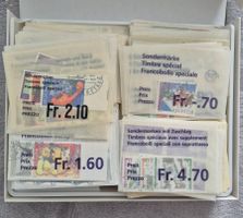 BRIEFMARKEN-Sammlung neu gestempelt