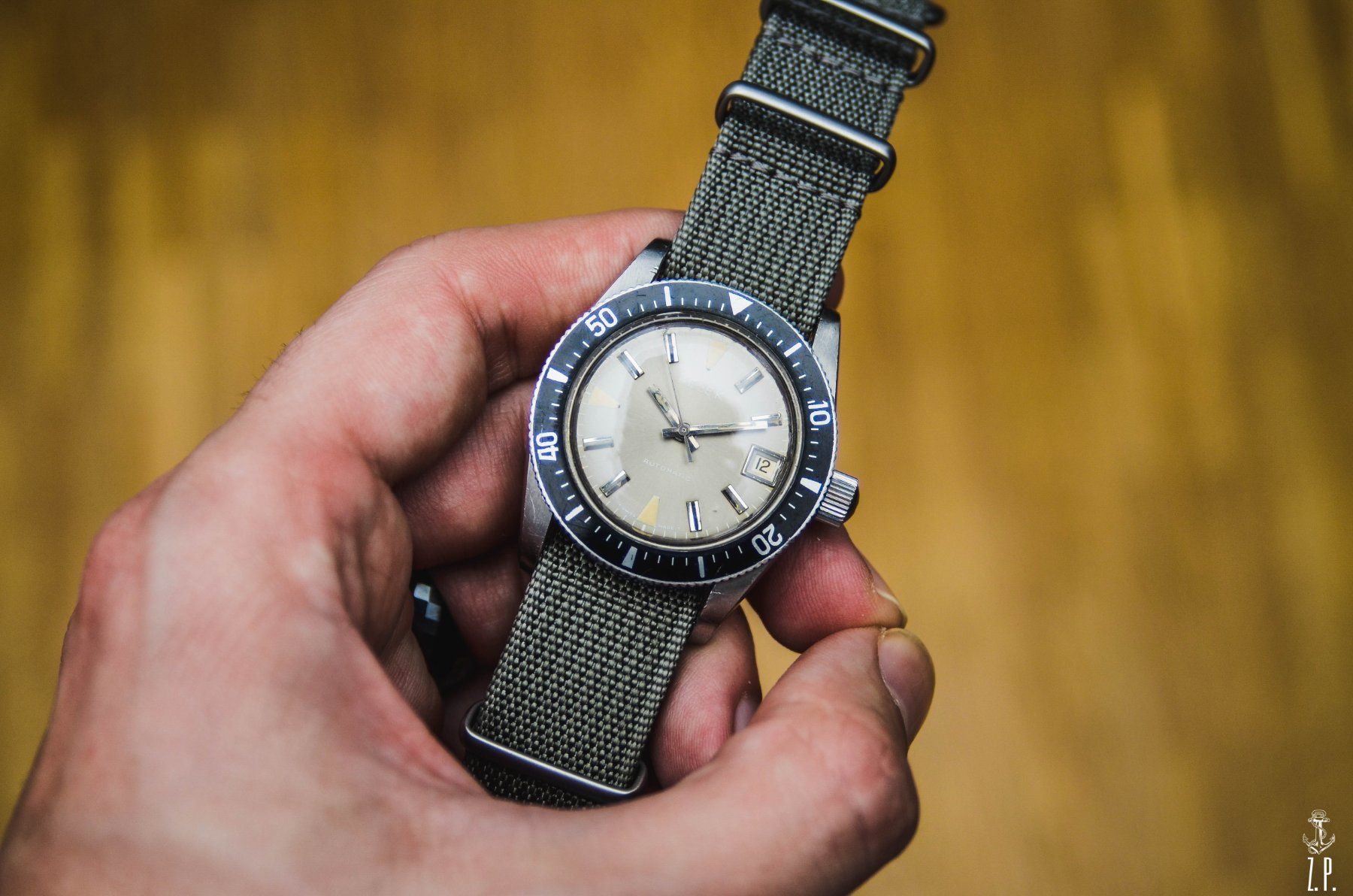 Uhren: Kelek Vintage Diver 1960's Ghost Dial Automatic Swiss Made – Gebraucht aus Boswil von ZPwatches 8