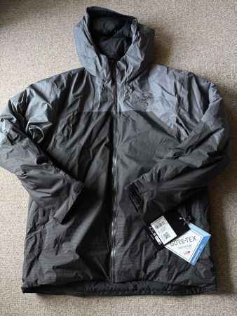 Neue Arcteryx Rush Insulated GTX Jacke, Herren, Gr. XL