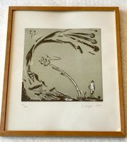 💚 ROBERT CAVEGN  ORIGINAL HOLZSCHNITT 🇨🇭 70/160 CH KUNST