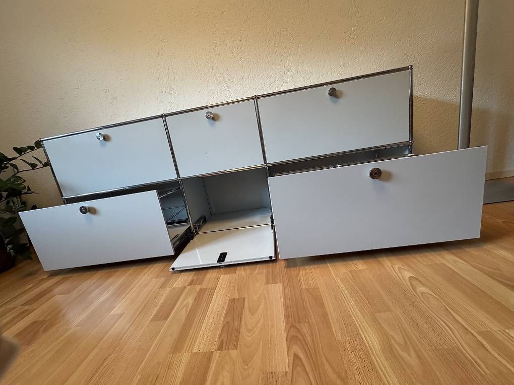 Cassettiere: USM Haller Longboard 200 cm, hellgrau, neue Generation – Usato da Adliswil venduto da sus_l8lg 1