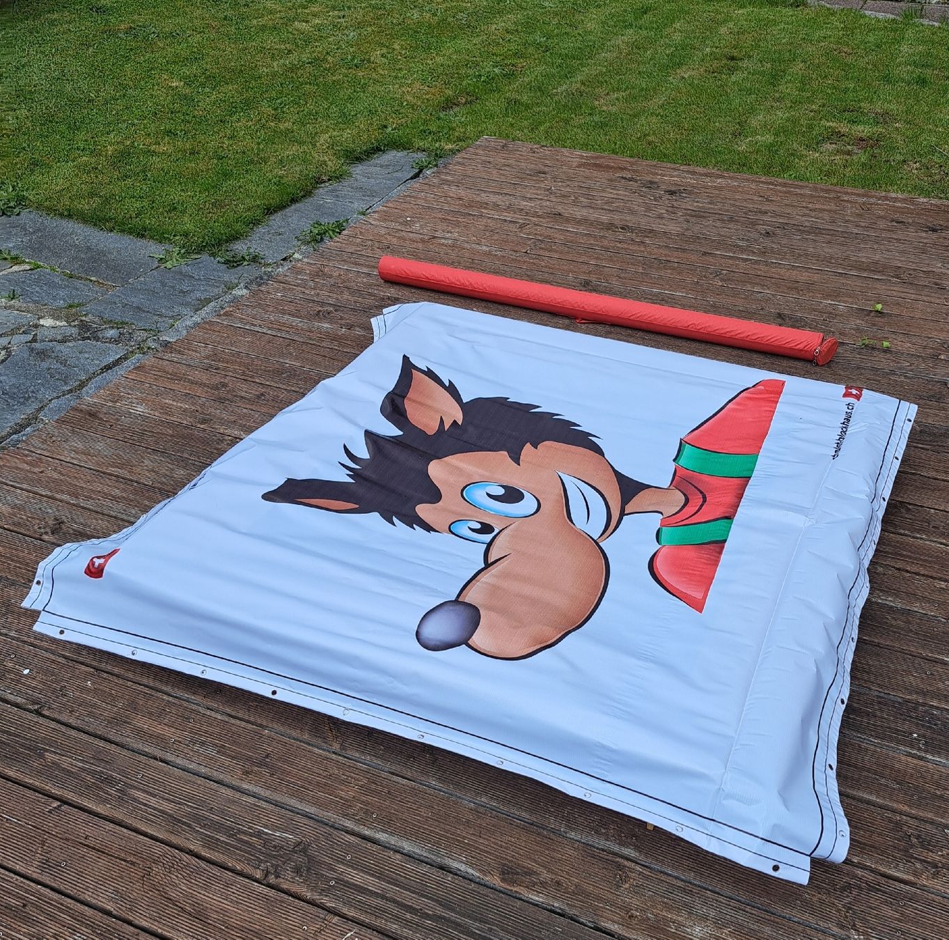 Sandkasten: Sandkasten mit Sitzrändern - 140 x 140 cm – Neu und originalverpackt aus Reinach BL von HT20 4