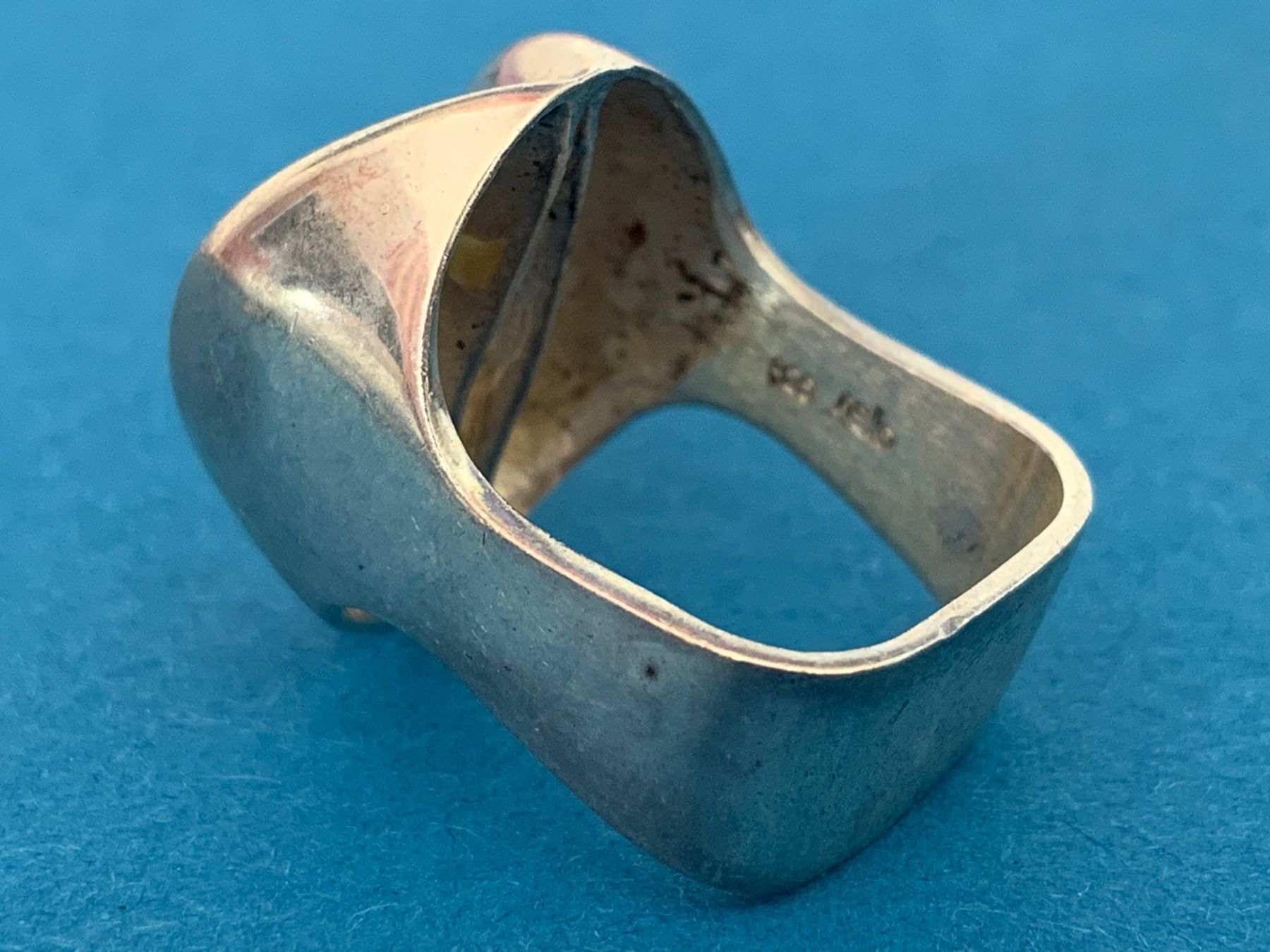 Ringe: Silberring open flower abstrakt (55) – Gebraucht aus Laufen von belleskulptur 6