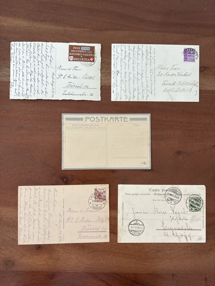 Cartes postales: 5 Ansichtskarten Schweiz von Laufenburg AG – D'occasion à Oftringen par Cla.vD.74 1