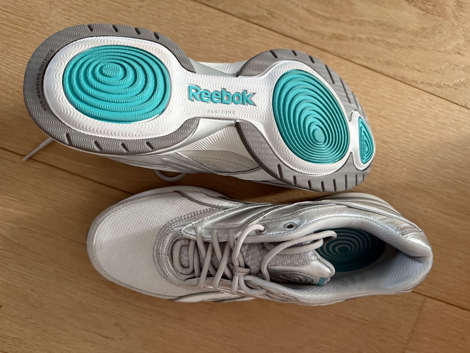 Sneaker von Reebok für Damen Silber 38,5 EasyTone NEU (Neu (gemäss ...