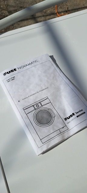 Bosch Lavatrici: LAVE LINGE NOVAMATIC WA 1260 BOSCH – Usato da lausanne venduto da philcordey 3