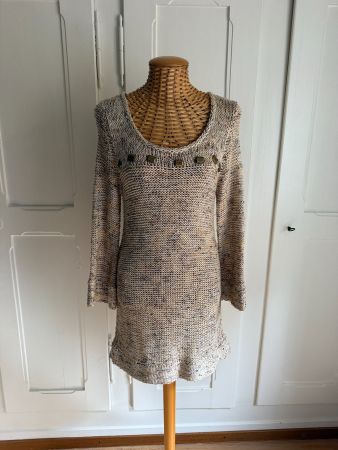 BCBGMAXAZRIA - Strickkleid erdtonfarben L