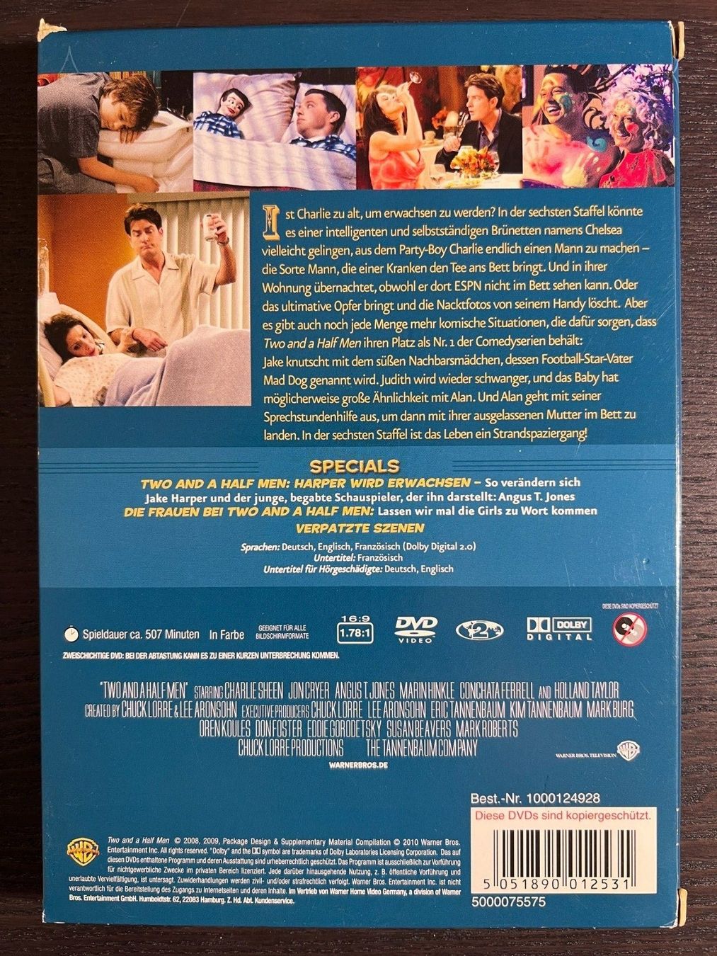Tutti i DVDs: Two and a Half Men Staffel 6 – Usato da Zürich venduto da FilmFreunde 1