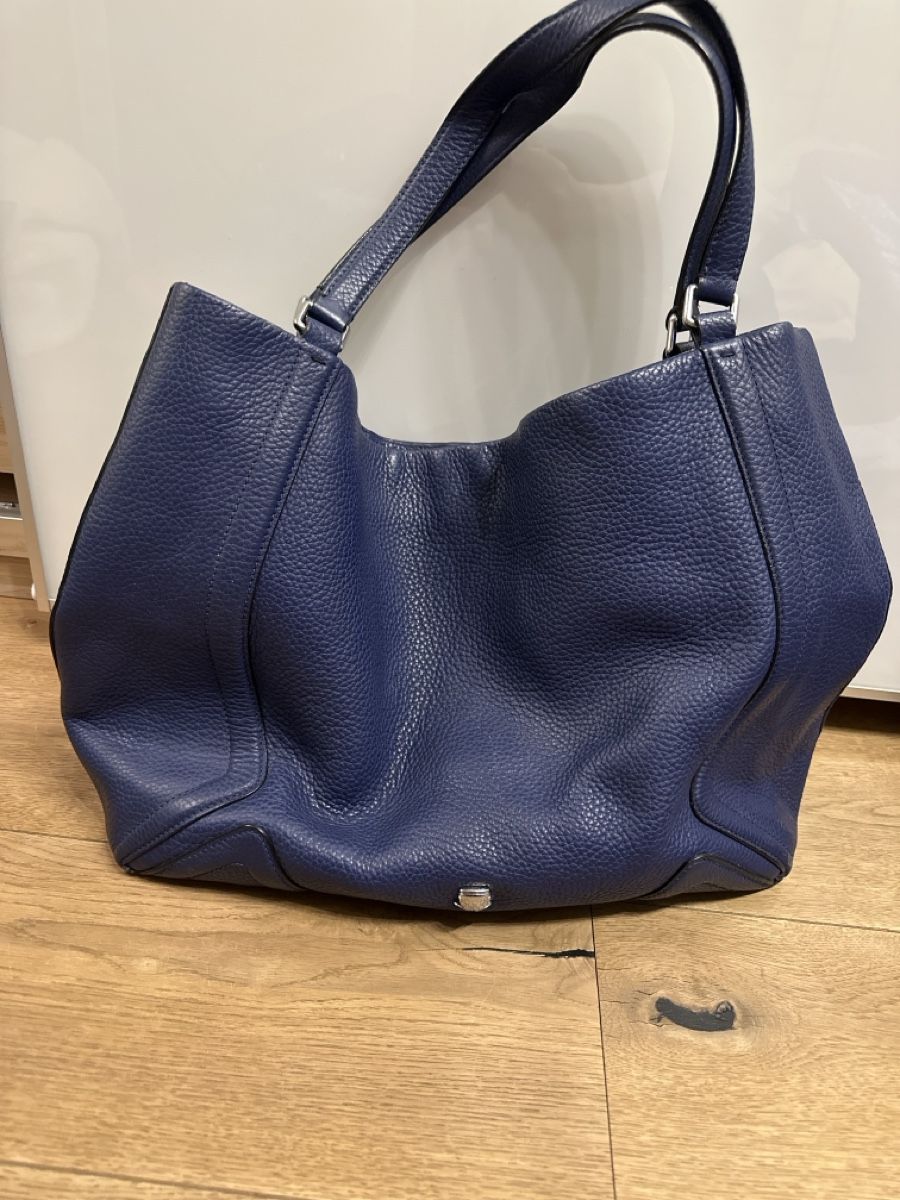 Navyboot Taschen für Damen: Navyboot sac  à main en cuir bleu  – Gebraucht aus Pully von Natala