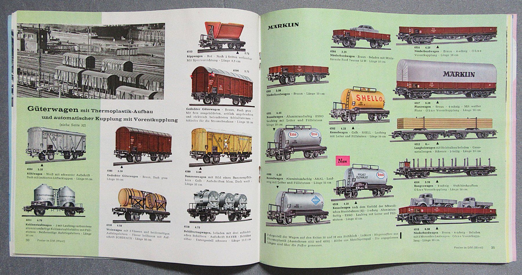Märklin Documenti: alter Märklin Prospekt 1960/1961 – Usato da Auenstein venduto da Padabimbim 5