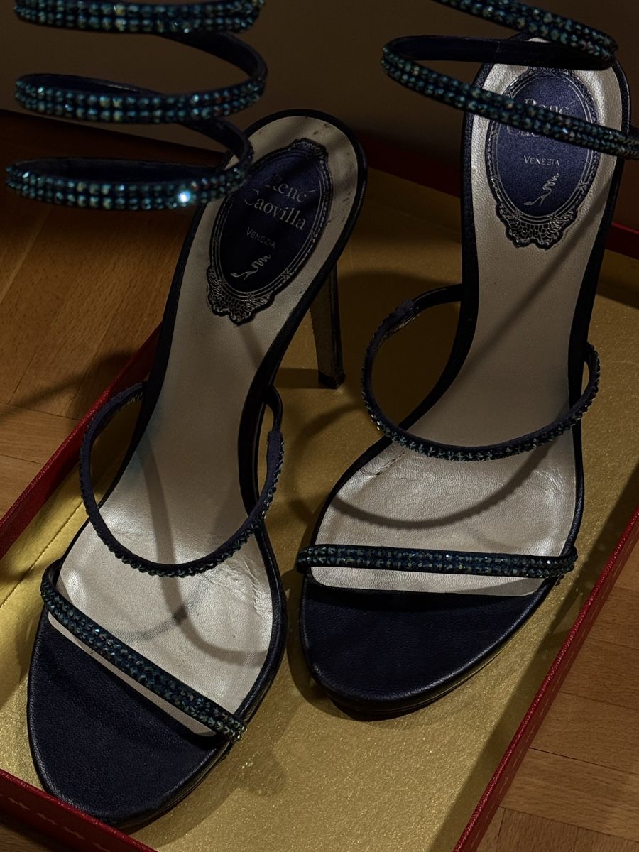 René Caovilla Scarpe da donna: Rene Caovillla in dark blue – Usato da Rüti ZH venduto da lay_zy99 2