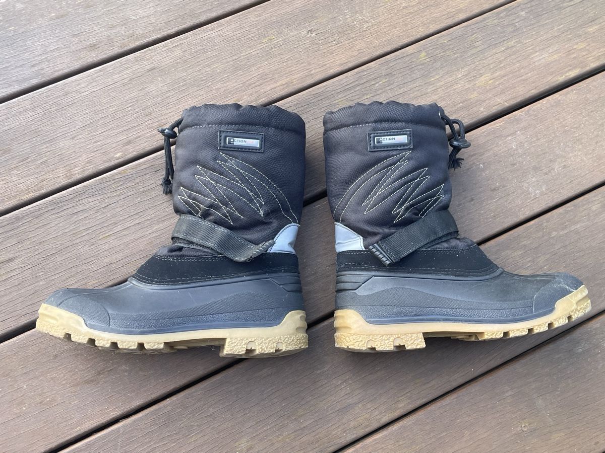 Scarpe per ragazzi: Bottes d'hiver chaudes et imperméables 35-36 – Usato da Commugny venduto da arm_7m7m 1