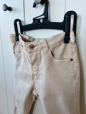 Zara 92 Jeans, Beige, Hellbeige, Hose