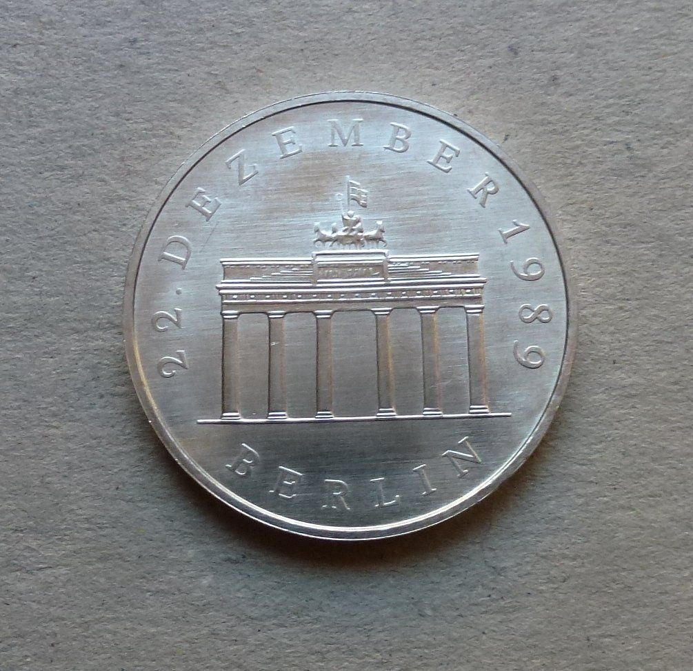 Alle Münzen: DDR ++ 20 Mark 1989 Silber – Gebraucht aus Walkringen von Casablanca777 1