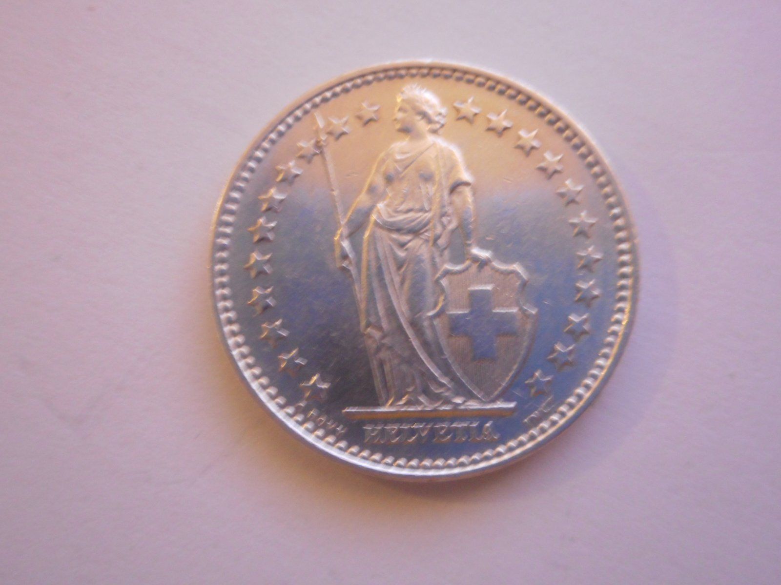 Tutti le monete: 2 Fr. 1936  silber  vorz – Usato da Kriegstetten venduto da pizlad2010 2