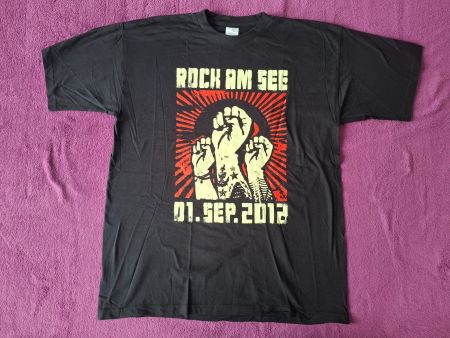Festival - Rock am See 2012 T-Shirt, Konstanz, Gr. L - Neu
