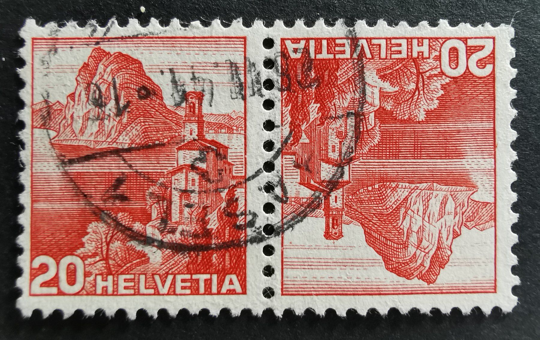 Tutti i francobolli: TR92 Timbre Suisse Oblitere 1941 – Usato da Cousset venduto da Patrick_Collections