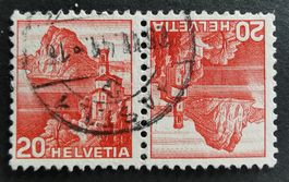 TR92 Timbre Suisse Oblitere 1941